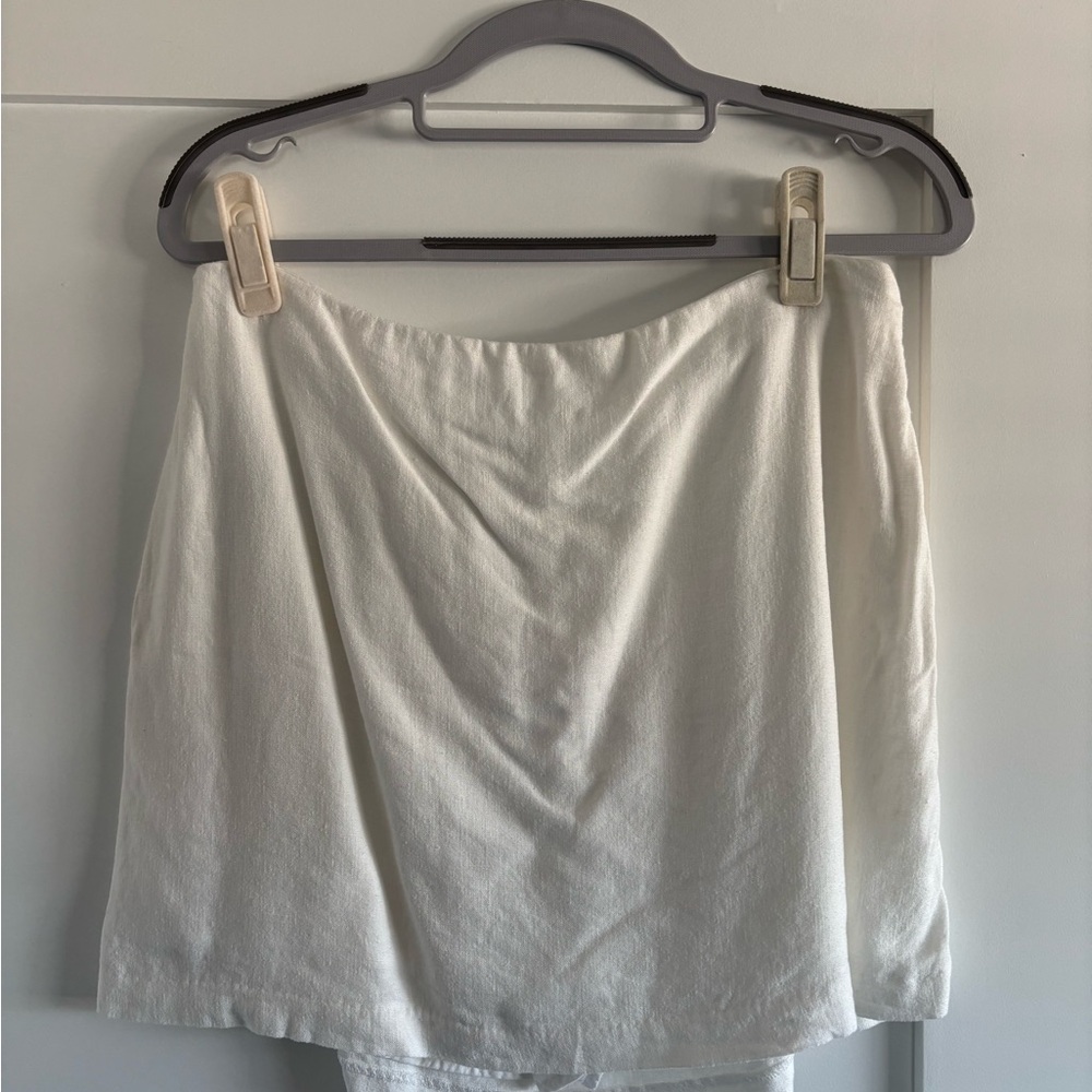 Abercrombie Linen Skort